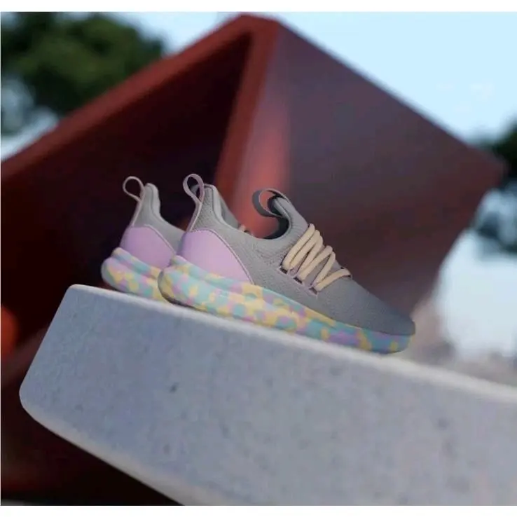 Adidas shoes - adidas Lite Racer Adapt 7.0 K - KI9256 - Gray, Pink, Yellow, Blue 3