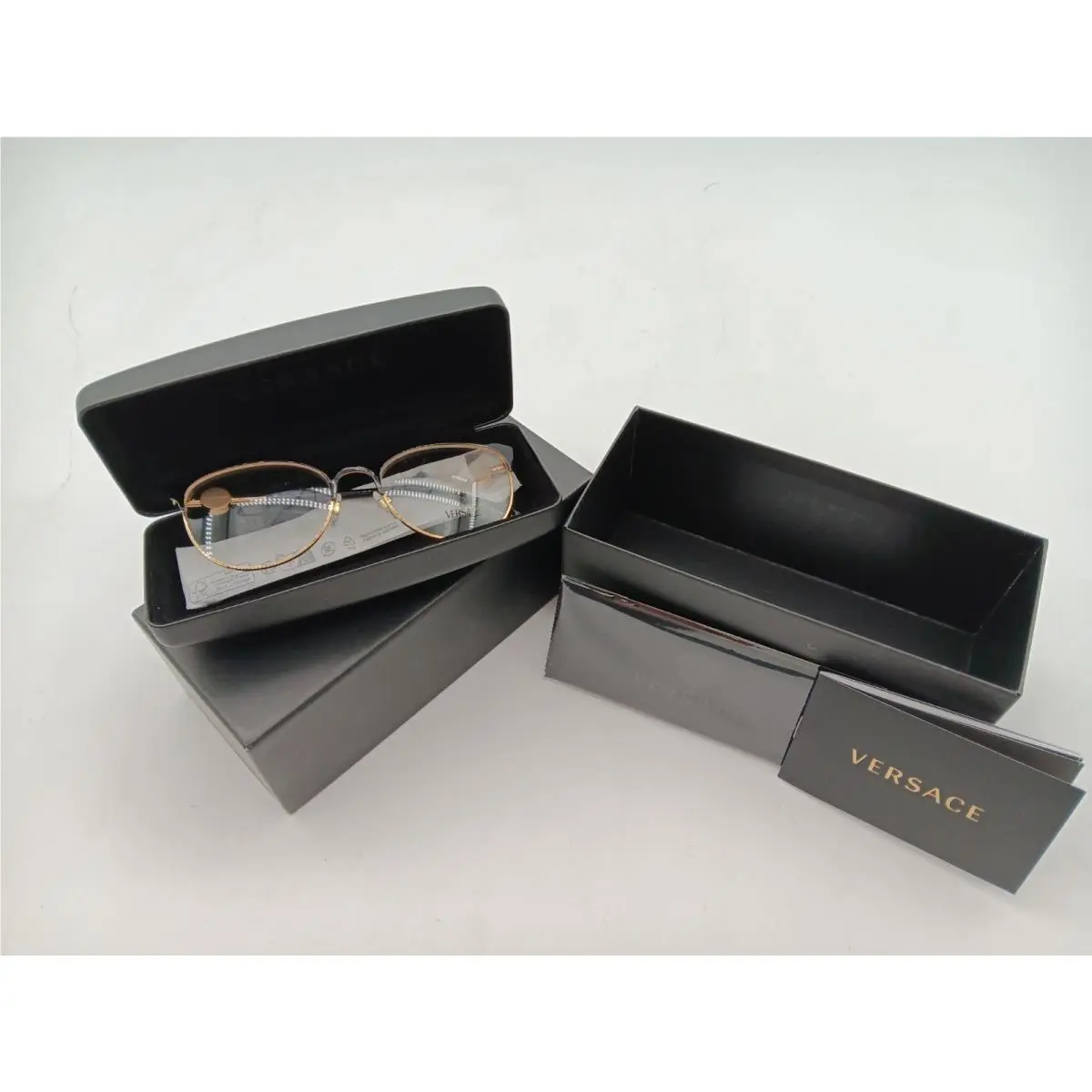 Versace 0VE1271 Frames Black/gold W/ Demo Lenses