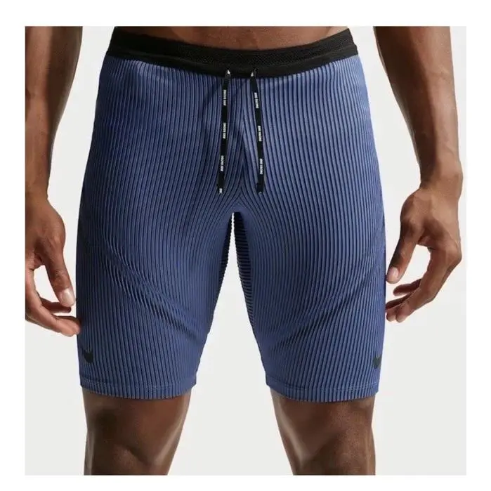Men Sz M Nike Running Tights Shorts Dri-fit Adv 1/2 Length FN3369-480 Rare