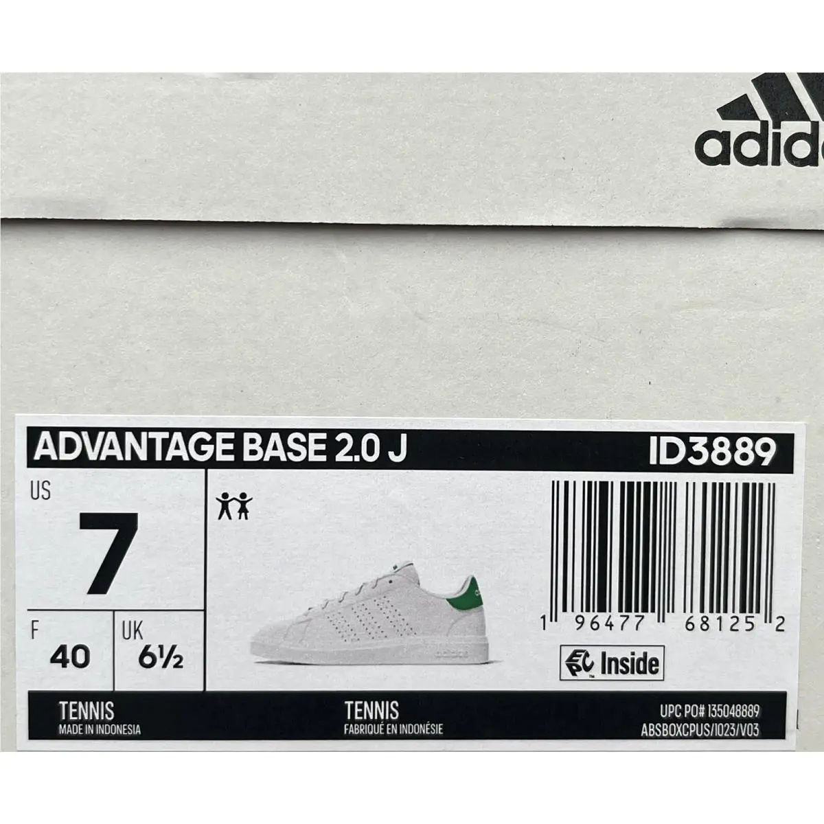 Adidas shoes - adidas VS Advantage - Advantage - White (UPC: 196477681252) 8