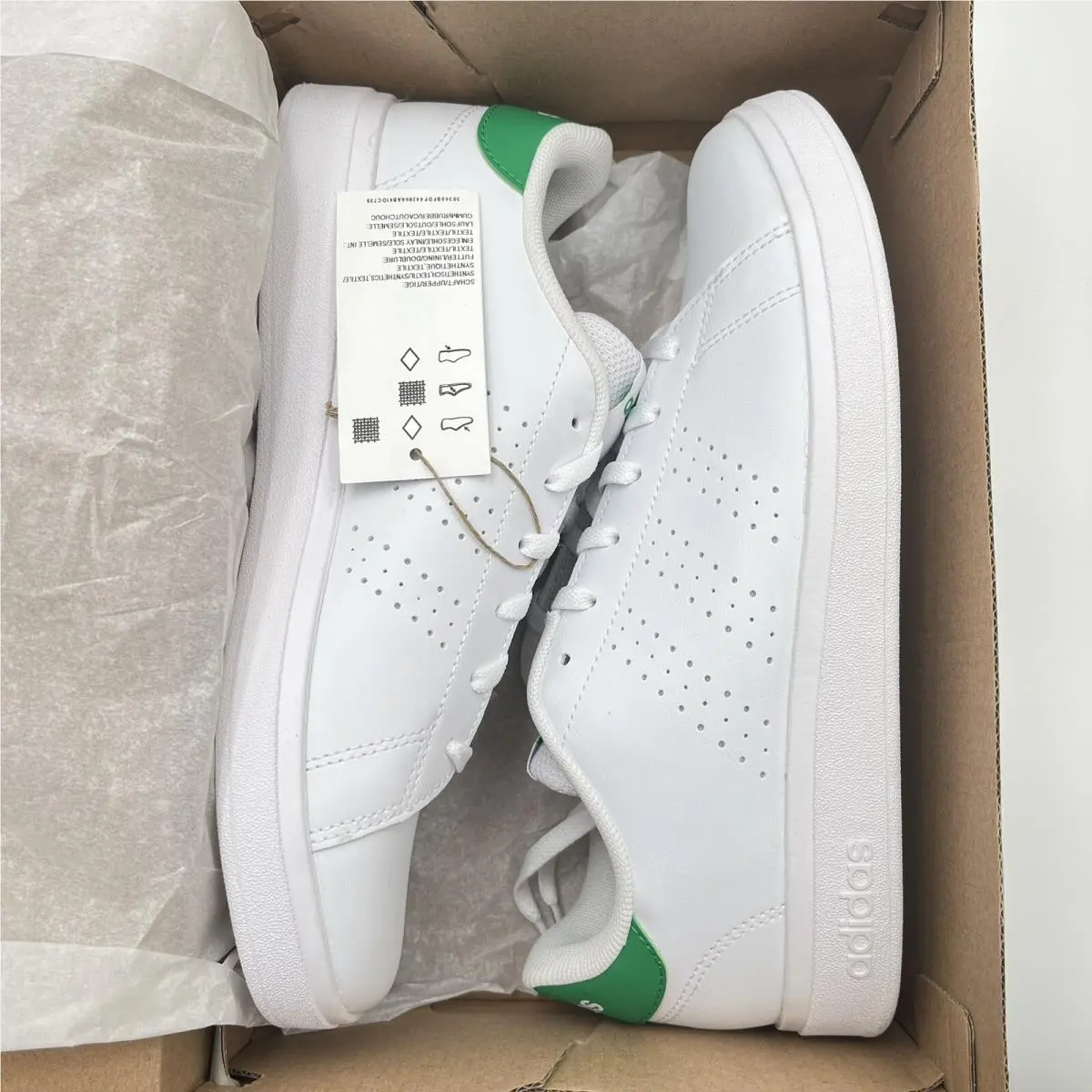 Adidas shoes - adidas VS Advantage - Advantage - White (UPC: 196477681252) 6