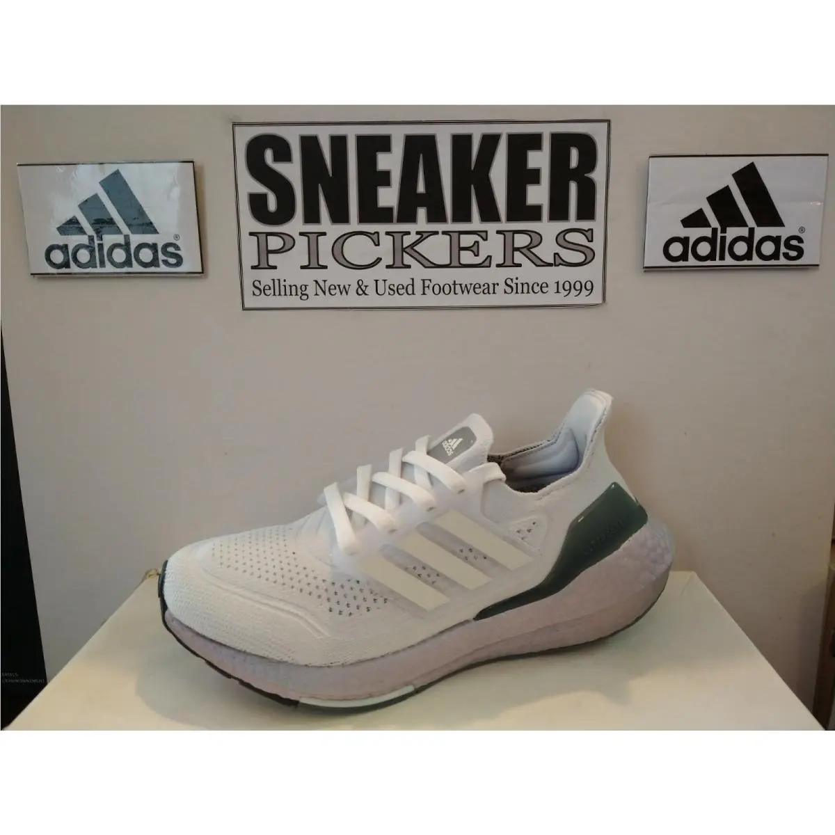 Adidas Ultraboost 21 J Running - FZ2930 - White - Youth: 5Y / Womens: 6.5