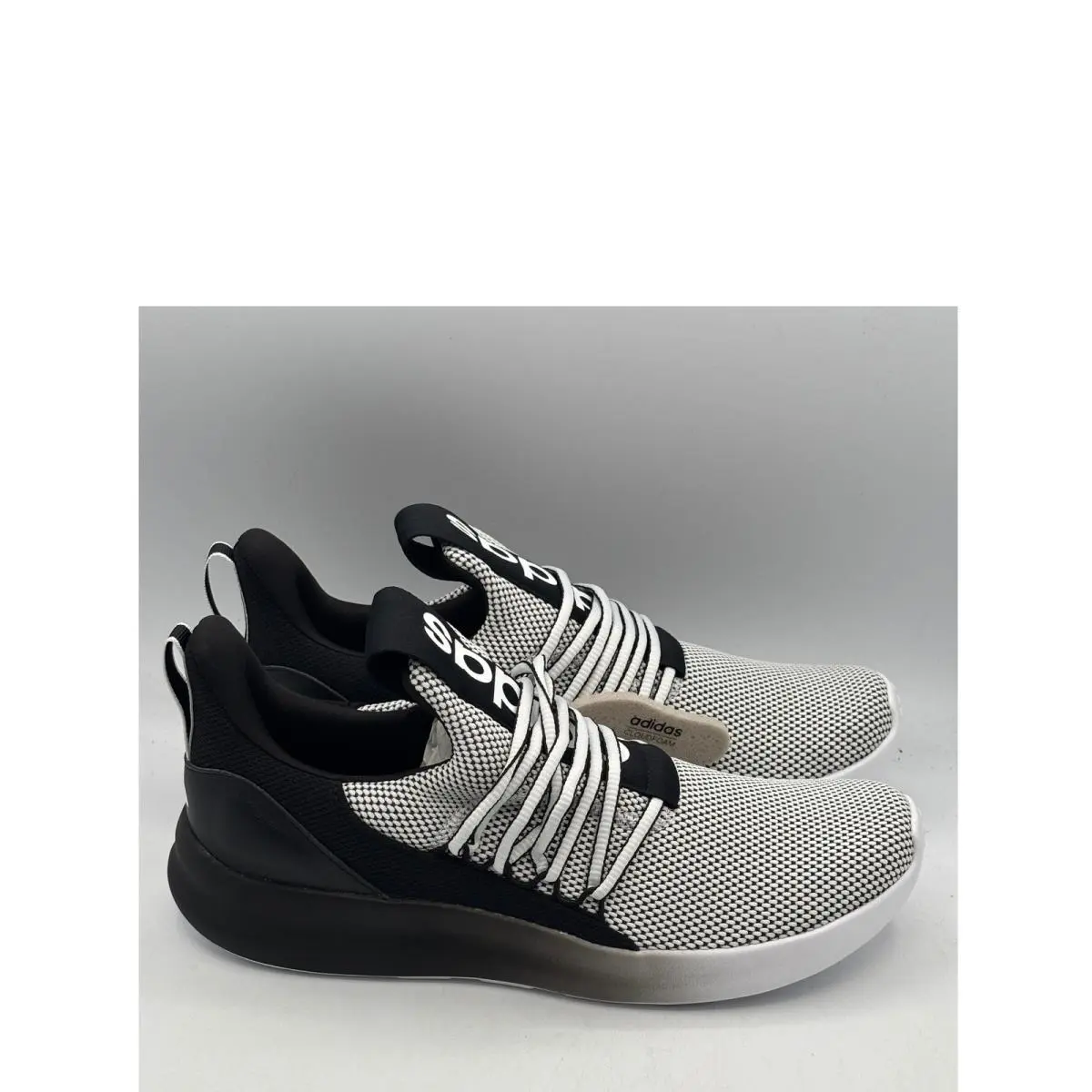 Adidas Lite Racer Adapt 7.0 Shoes Mens Size 10 Black White Running IE6330