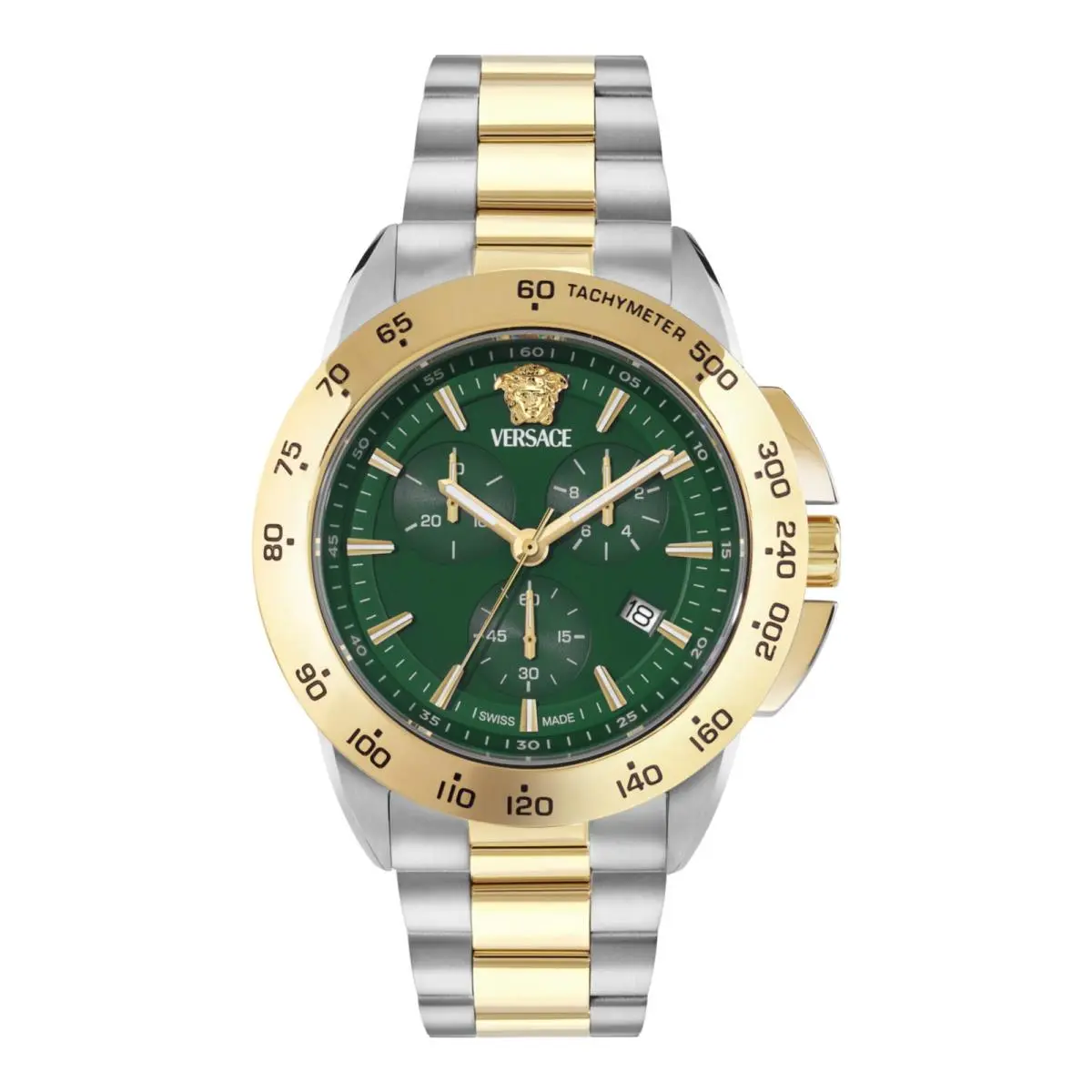 V-sport Chrono Men’s Watch Swiss Made Luxury Designer Chronograph by Versace