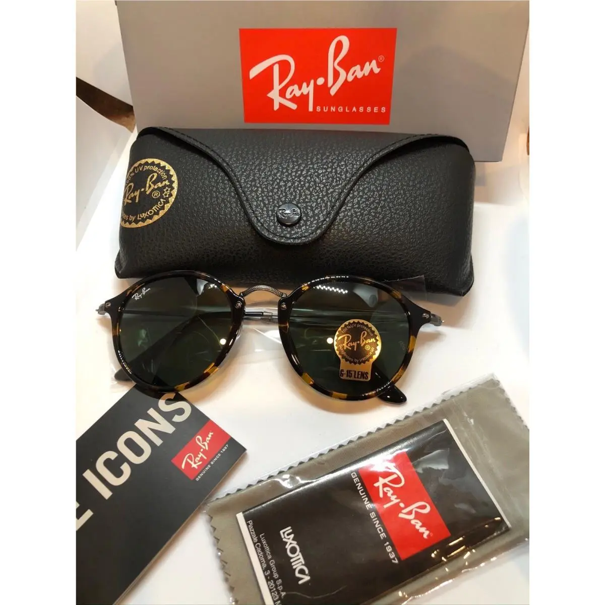 Ray-ban Round Fleck RB2447 Sunglasses
