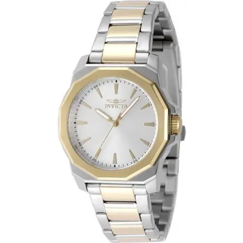 Invicta Women`s 49088 Speedway Quartz 3 Hand Silver Dial Watch