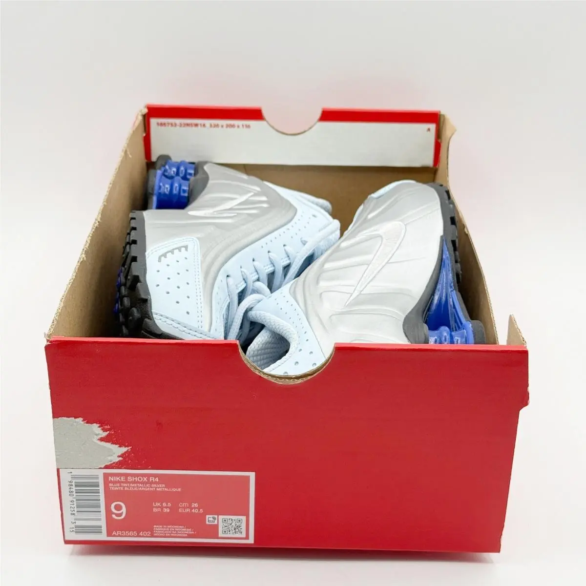 Nike shoes - Nike Shox R4 - Shox - AR3565-402 - Blue (UPC: 198480912583) 0