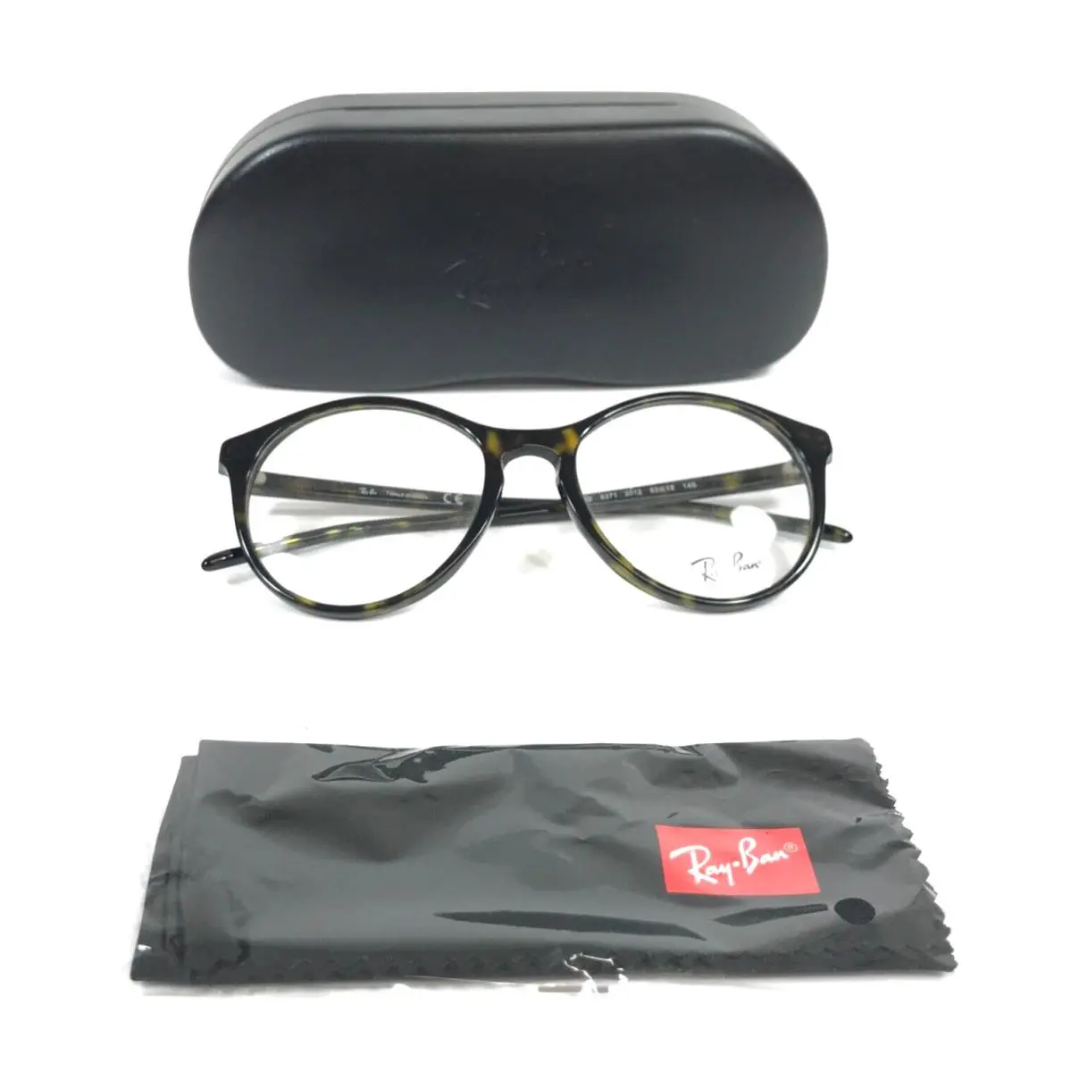 Ray-ban Eyeglasses Frames RB5371 2012 Tortoise Brown Round Full Rim 53-18-140