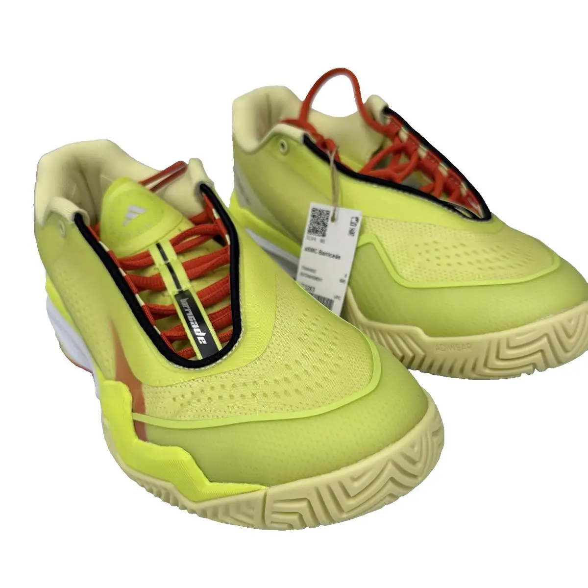 Adidas shoes - adidas Barricade - Barricade - JR3283 - Bahia Glow and Ice Yellow (UPC: 197621002114) 0