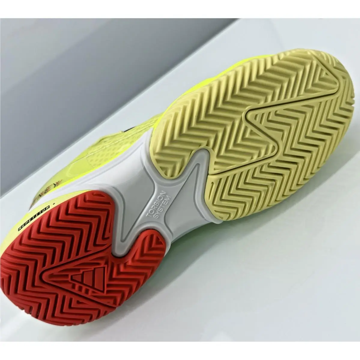 Adidas shoes - adidas Barricade - Barricade - JR3283 - Bahia Glow and Ice Yellow (UPC: 197621002114) 9