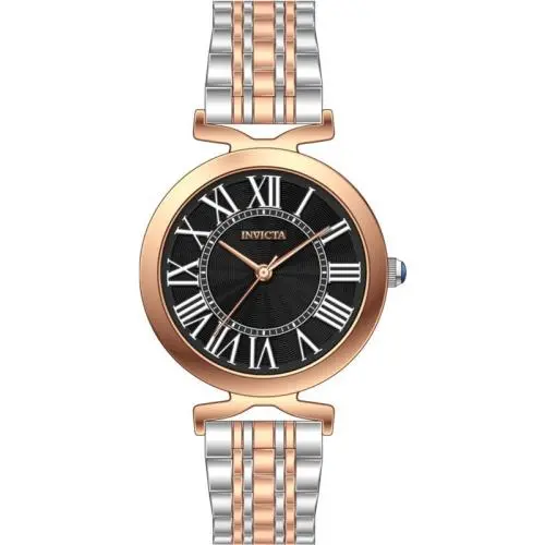 Invicta Women`s 69314 Wildflower Quartz PC21S Black Dial Watch