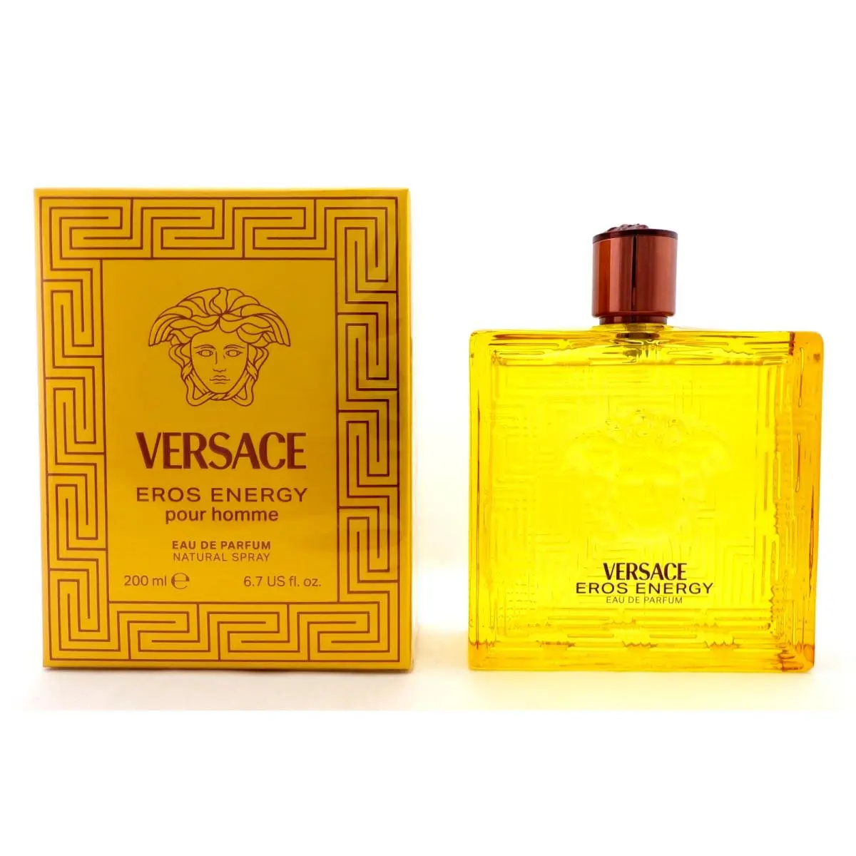 Eros Energy Pour Homme 200 Ml./ 6.7 Oz. Edp Spray by Versace