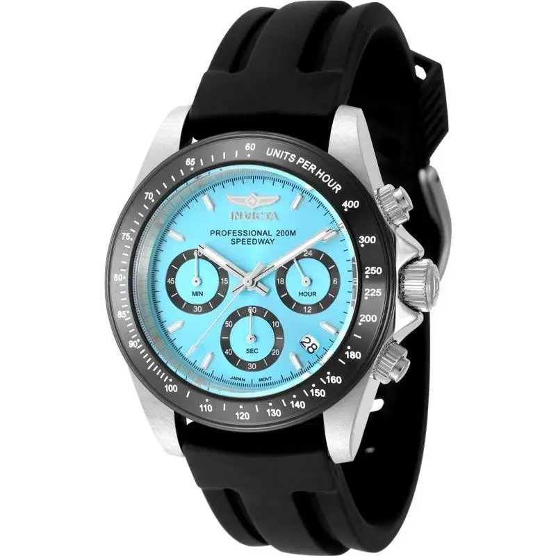 Invicta Men`s 50490 Speedway Quartz VD53 Light Blue Dial Watch
