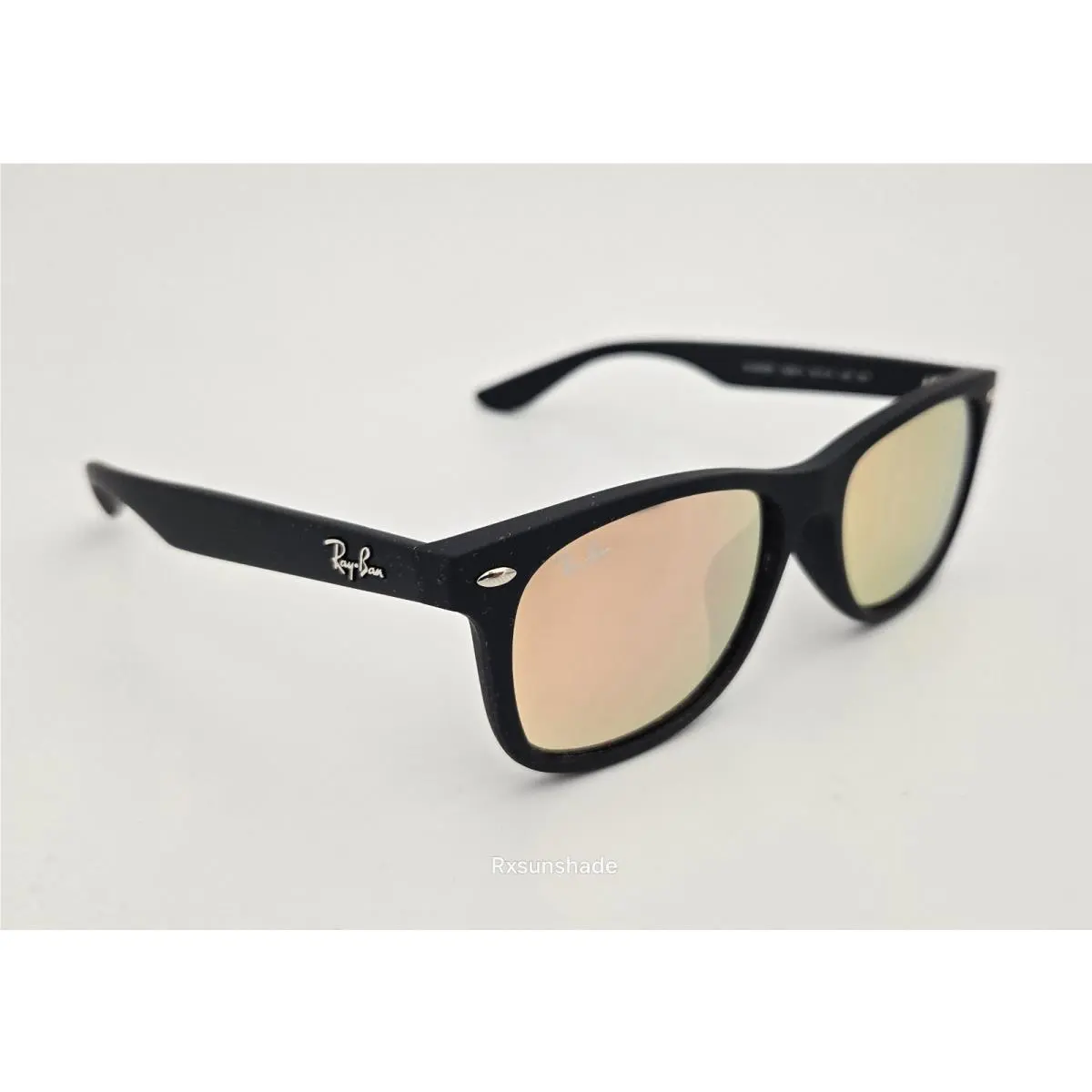 Ray Ban Junior Sunglasses Kids RB 9052SF Color 7028/7J Rubber Black Size 50 by Ray-Ban