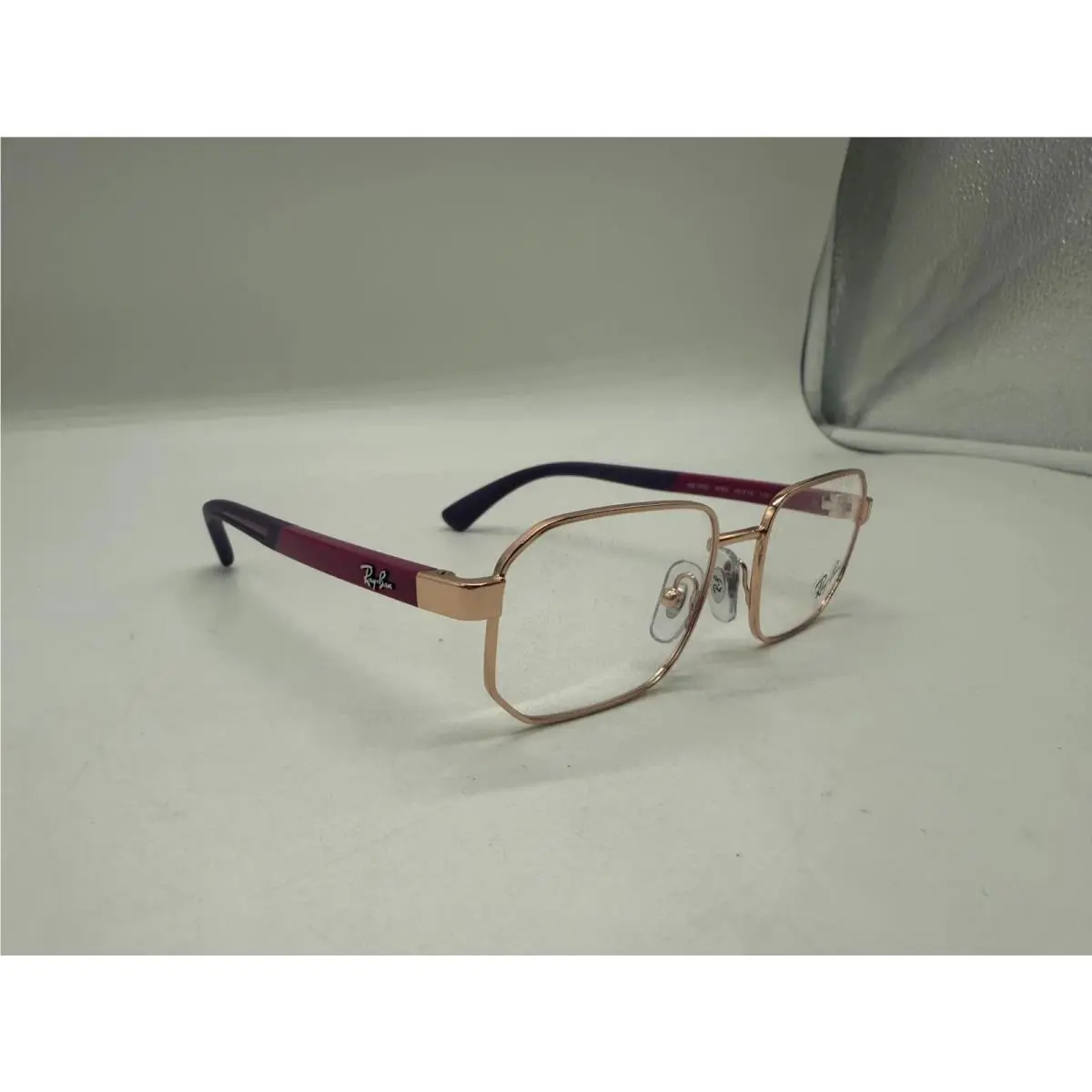 Eyeglasses Ray-ban RY 1060 4089 Rose Gold and Purple Frame Demo Lens