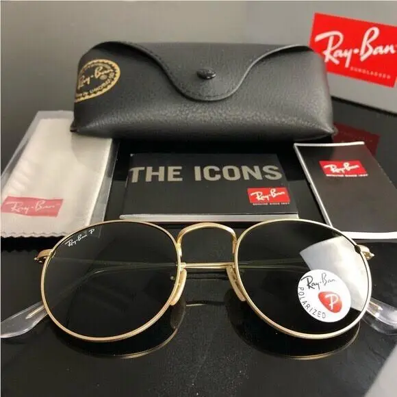 Ray-ban RB3447 Round Polarized Sunglasses