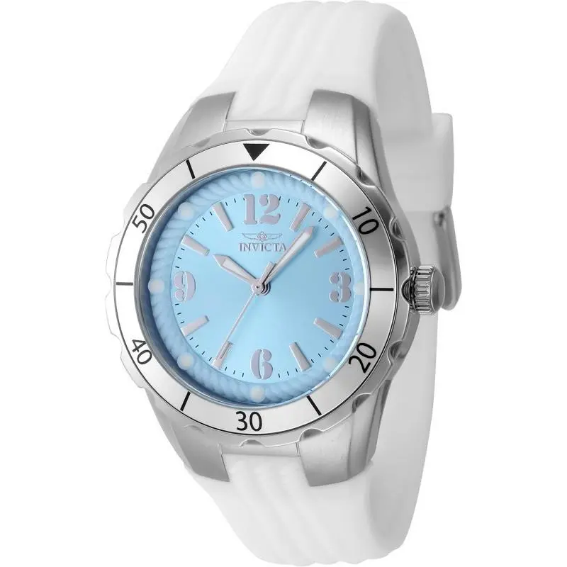 Women`s 48848 Angel Quartz PC21 Brass Dial Watch by Invicta