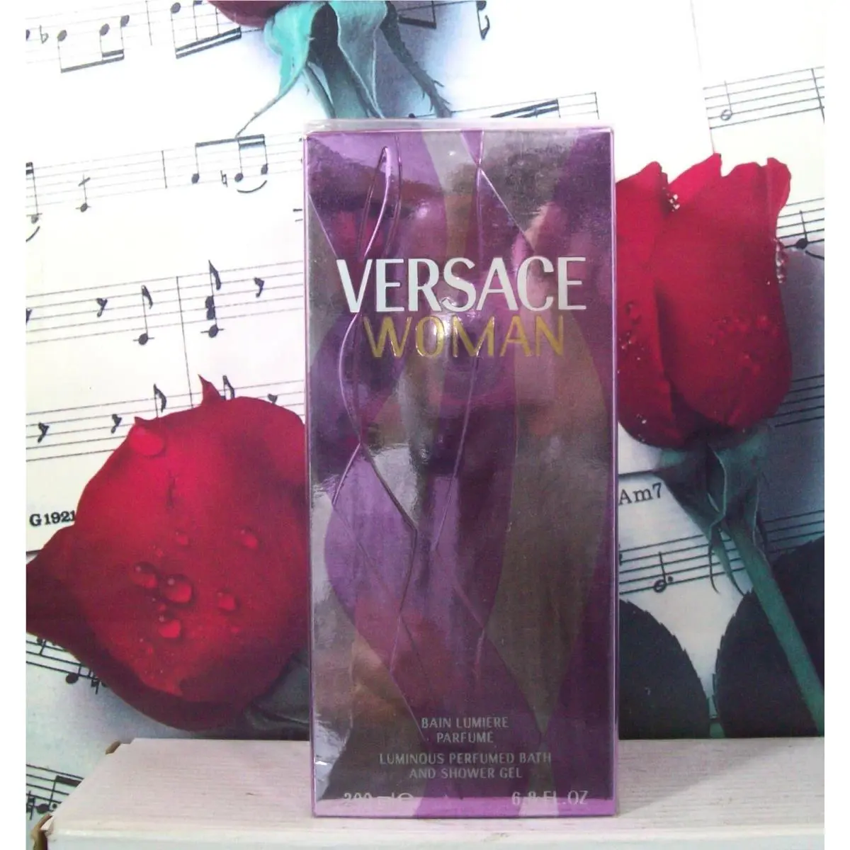 Versace Woman By Versace Luminous Bath Shower Gel 6.8 Fl. OZ
