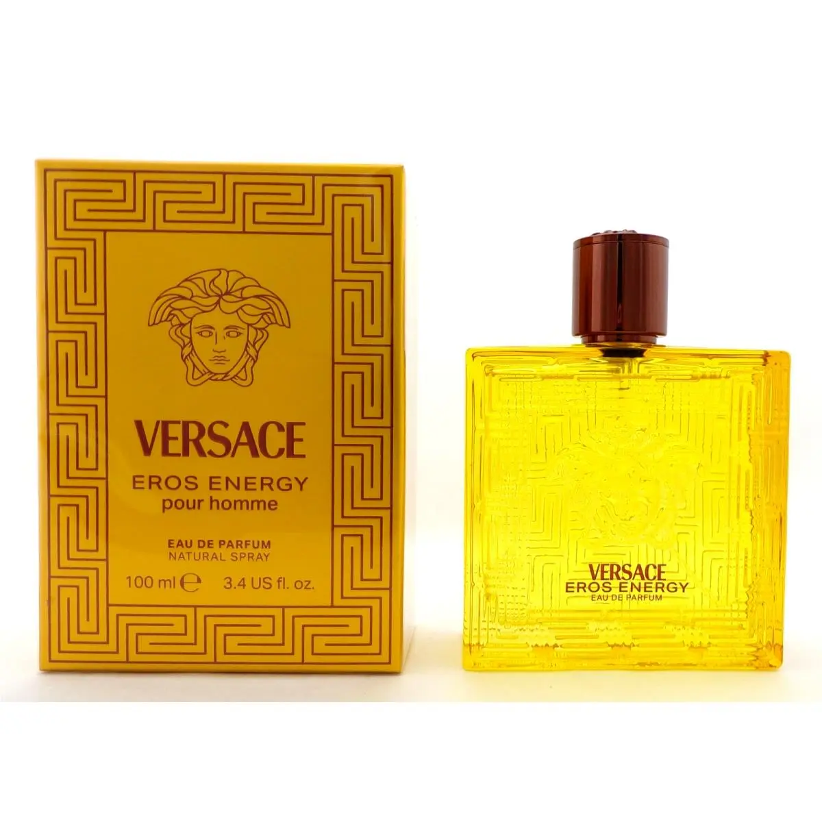 Eros Energy Pour Homme 100 Ml./ 3.4 Oz. Edp Spray by Versace