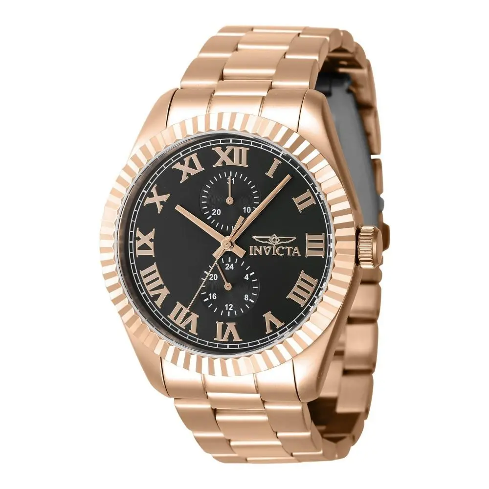 Invicta Men`s 47432 Specialty Quartz Multifunction Black Dial Watch