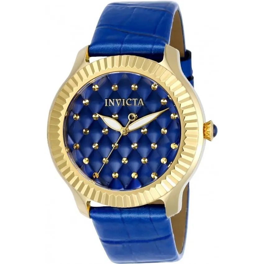 Invicta Women`s Angel Stainless Steel Strap Watch - 20mm Steel Blue Dial 22564