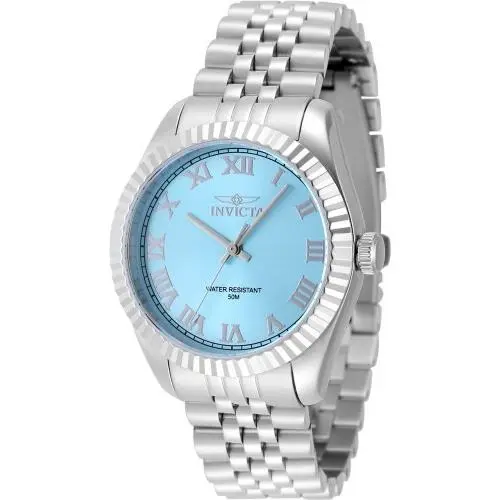 Invicta Men`s 48902 Specialty Quartz 3 Hand Light Blue Dial Watch