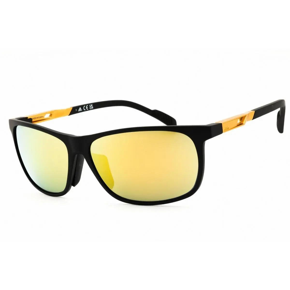 ADSP0061-02G-62 Sunglasses Frame Size 62mm 130mm 14mm Black Men by Adidas