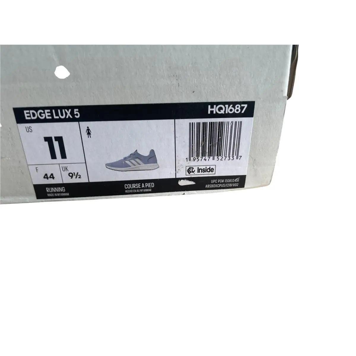 Adidas shoes - Edge Lux 5 - Edge Lux - LWO92 - Blue (UPC: 195747527337) 7