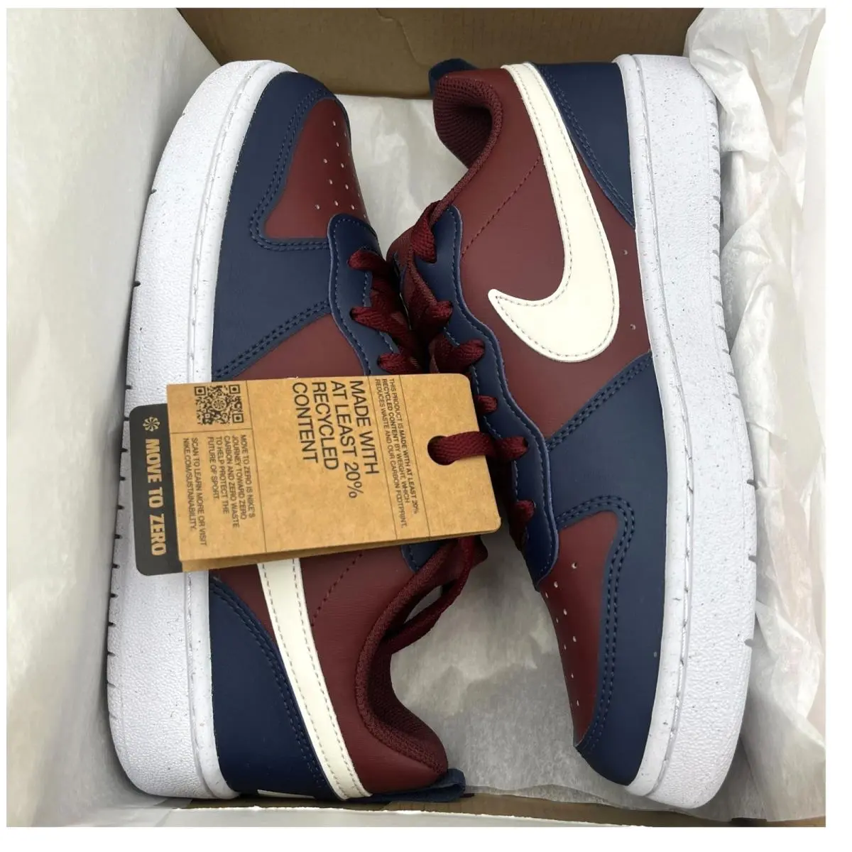 Nike shoes - Nike Court Borough - Court Borough - Red/Blue (UPC: 198484278272) 0