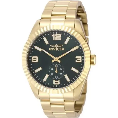 Invicta Men`s 49390 Specialty Quartz Multifunction Green Dial Watch