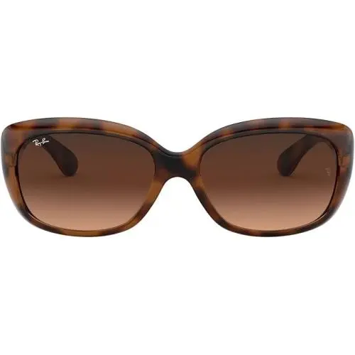 Ray-ban Womens Rb4101 Jackie Ohh Butterfly Sunglasses - Frame: Polished Havana, Lens: Pink/Brown Gradient