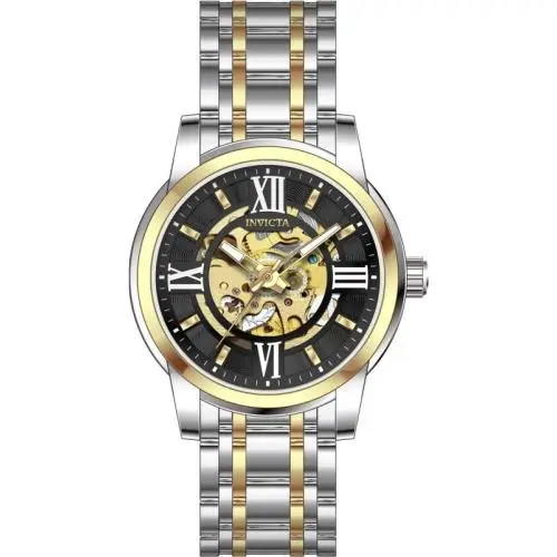 Invicta Men`s 69131 Objet D Art Automatic LG0801B Black Dial Watch