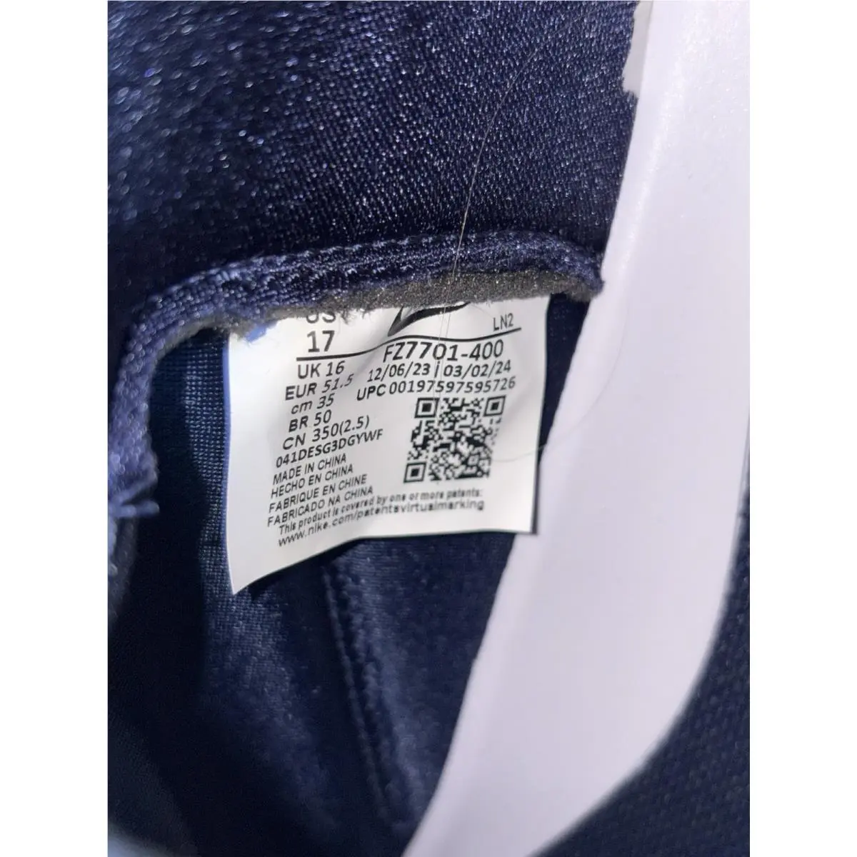 Nike shoes - Nike Alpha Menace - Alpha Menace - FZ7701-400 - Blue 9