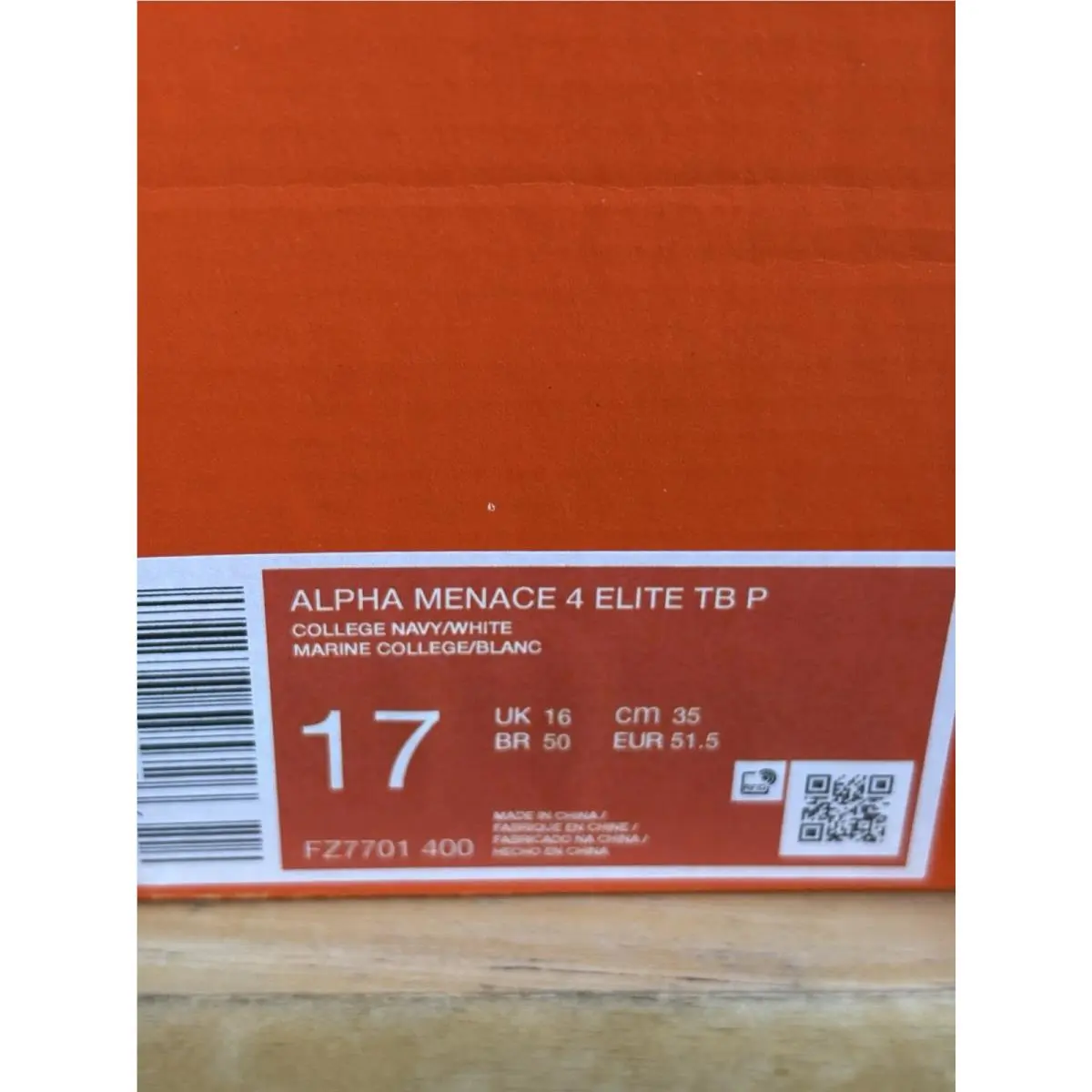 Nike shoes - Nike Alpha Menace - Alpha Menace - FZ7701-400 - Blue 10