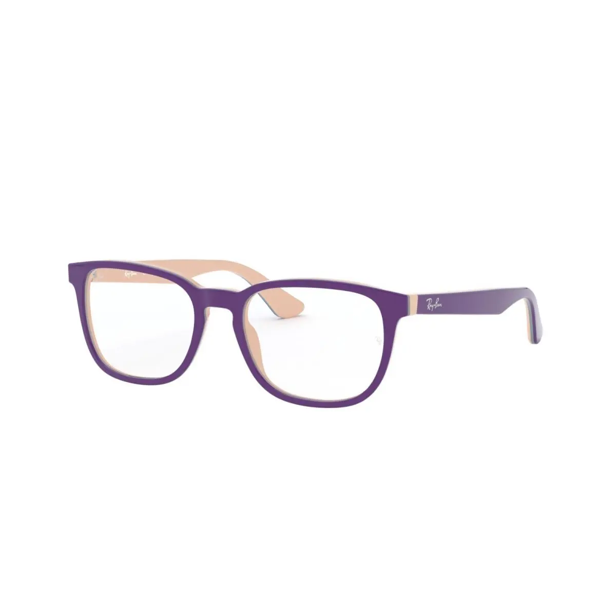 Ray-ban Junior Unisex Kids Purple Beige Eyeglasses RB1592 S46 T125