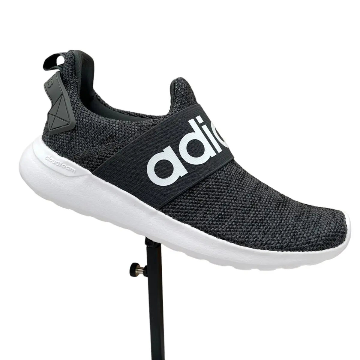 Adidas Women`s Slip On Shoes Size 6 Dark Gray Lightweight Comfortable Sneakers