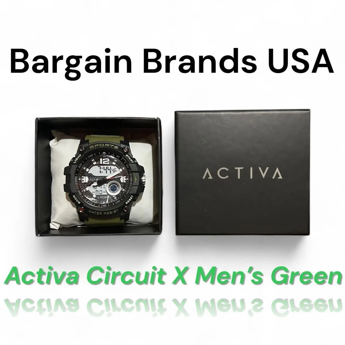 Activa Circuit X Invicta Men`s Watch - 54mm Green ACW497-008 99.00