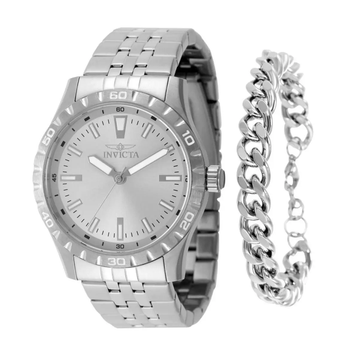 Specialty Men’s Watch 48279 - 42mm Steel with Bracelet Set by Invicta