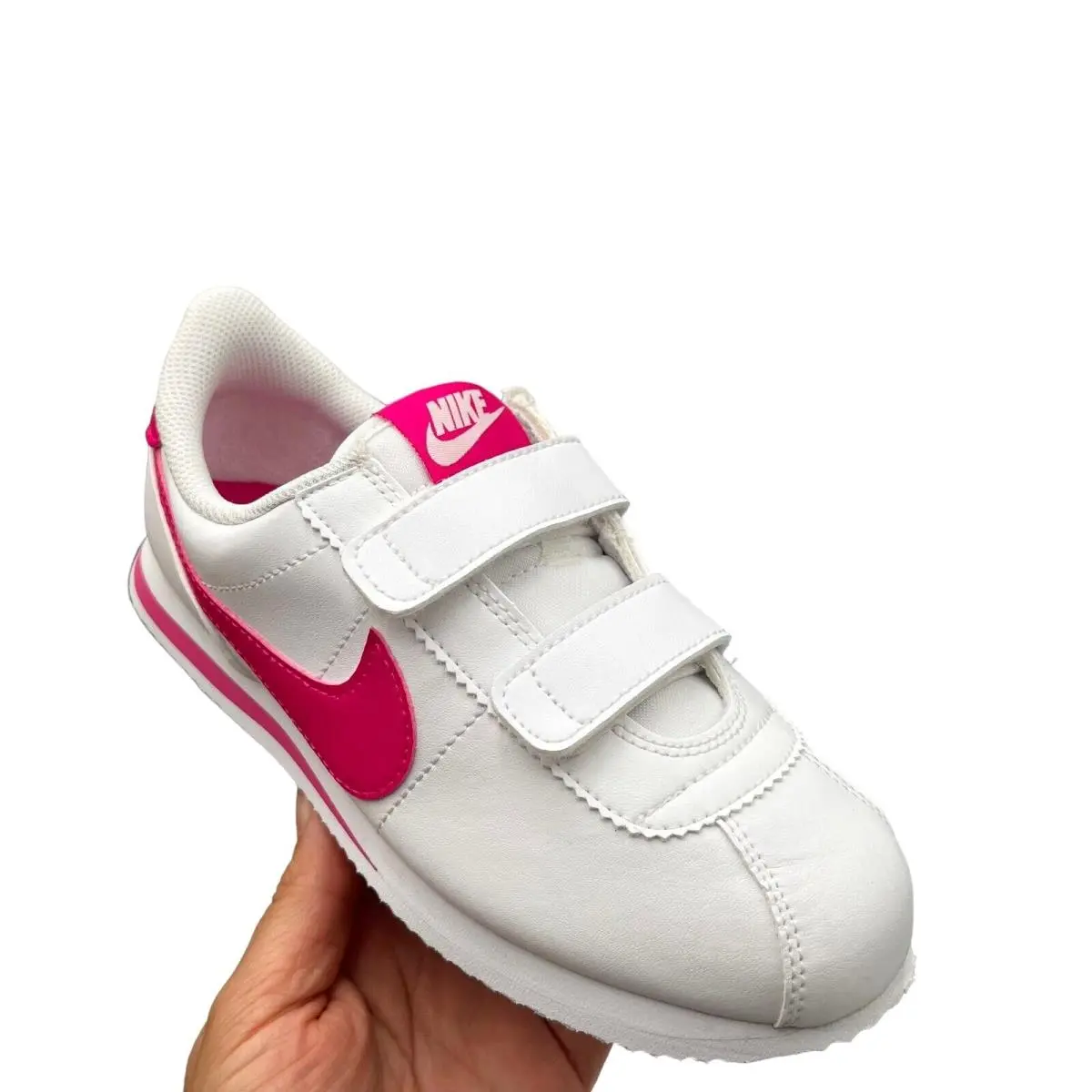 Nike shoes - Nike Cortez - Cortez - White/Pink (UPC: 195866638815) 2
