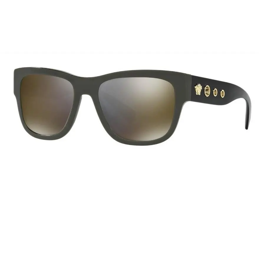 Sunglasses VE4319-5193 Black Dark Green by Versace