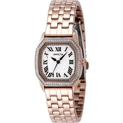Invicta Women`s 49039 Wildflower Quartz 0 Silver Dial Watch