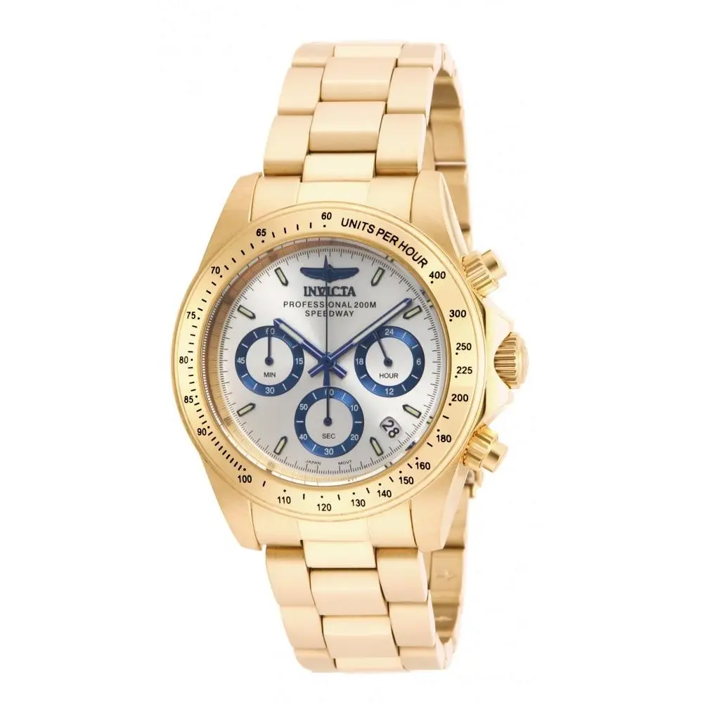 Invicta Men`s 17312 Speedway Quartz Chronograph Silver Dial Watch