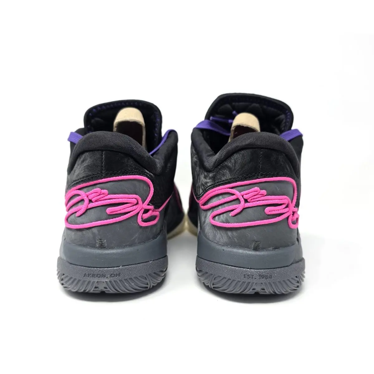 Nike shoes - Nike LeBron - LeBron - BLACK/LASER FUCHSIA-DARK GREY 6