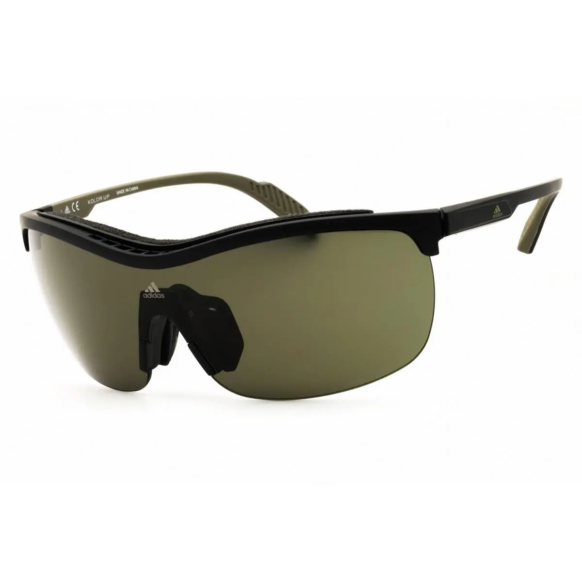 Adidas ADSP0043-02N-00 Sunglasses Frame Size 00mm 140mm 0mm Black Men