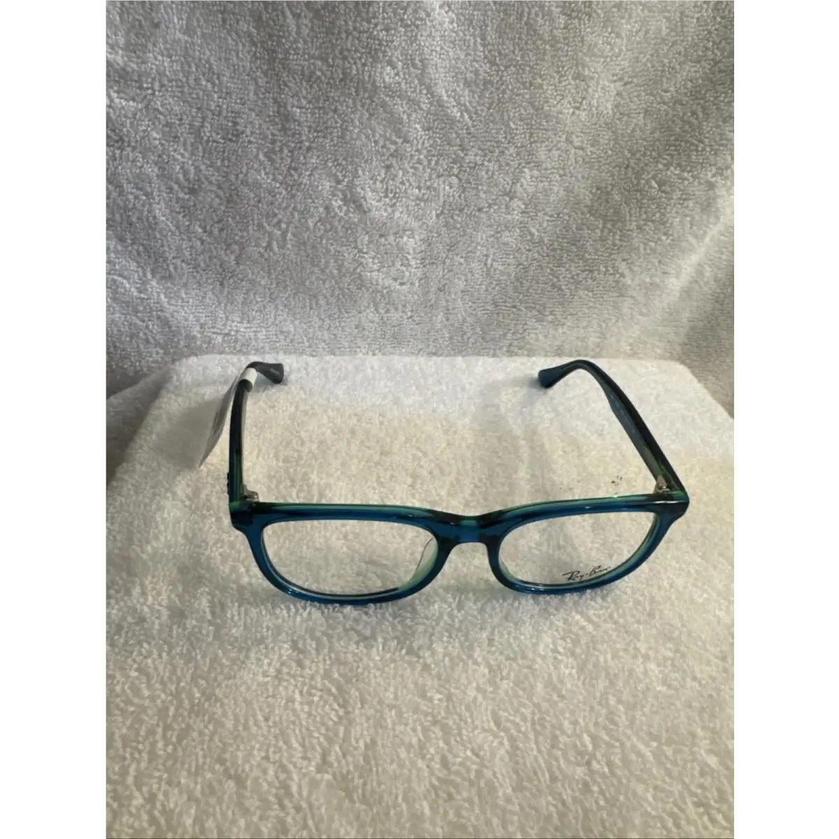 Rayban Eyeglasses RB1642F 3996 48-16-135 Junior Blue/clear Demo Lenses