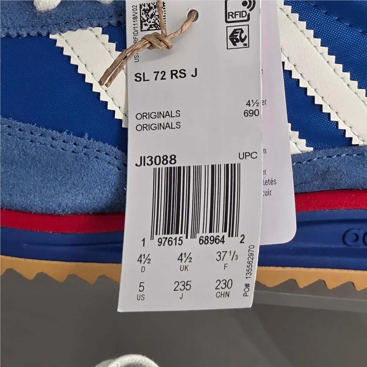 Adidas shoes - adidas SL 72 - Blue 1
