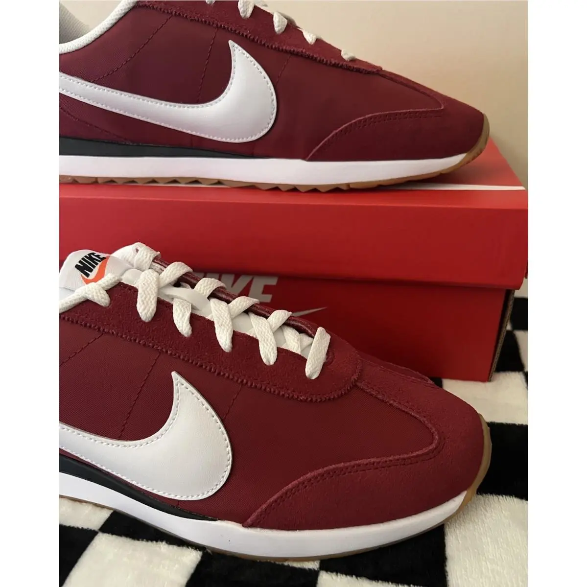 Nike shoes - Nike Pacific - Pacific - HQ2052-600 - Team Crimson/White/Black/Gum 2