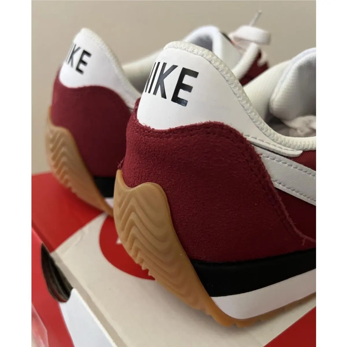 Nike shoes - Nike Pacific - Pacific - HQ2052-600 - Team Crimson/White/Black/Gum 9