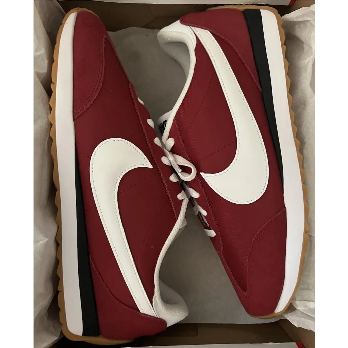 Nike shoes - Nike Pacific - Pacific - HQ2052-600 - Team Crimson/White/Black/Gum 13