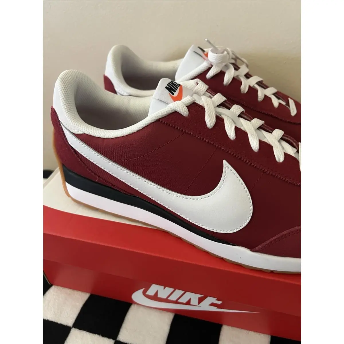 Nike shoes - Nike Pacific - Pacific - HQ2052-600 - Team Crimson/White/Black/Gum 5